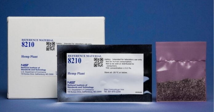 NIST hemp reference material