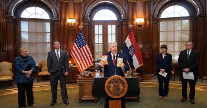 Missouri Governor Michael Parson