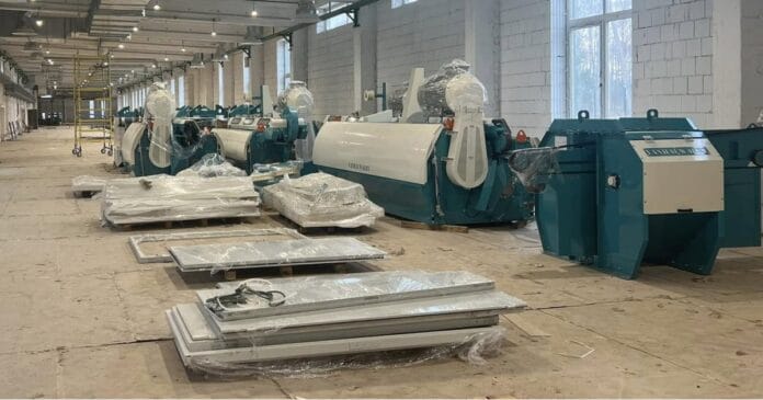 Hemp processing plant in Ukraine