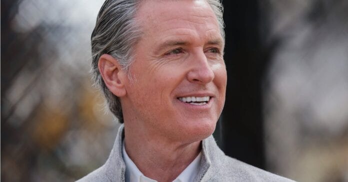 California Governor Gavin Newsom