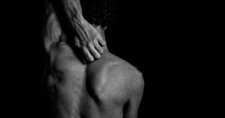 A person with musculoskeletal pain