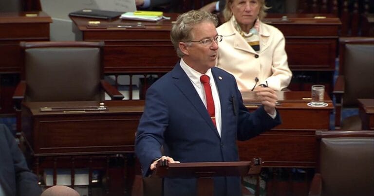 Rand Paul on spending bill hemp language.