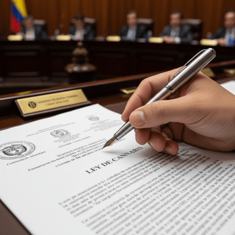 Colombian Cannabis Legalization Bill Advances in House