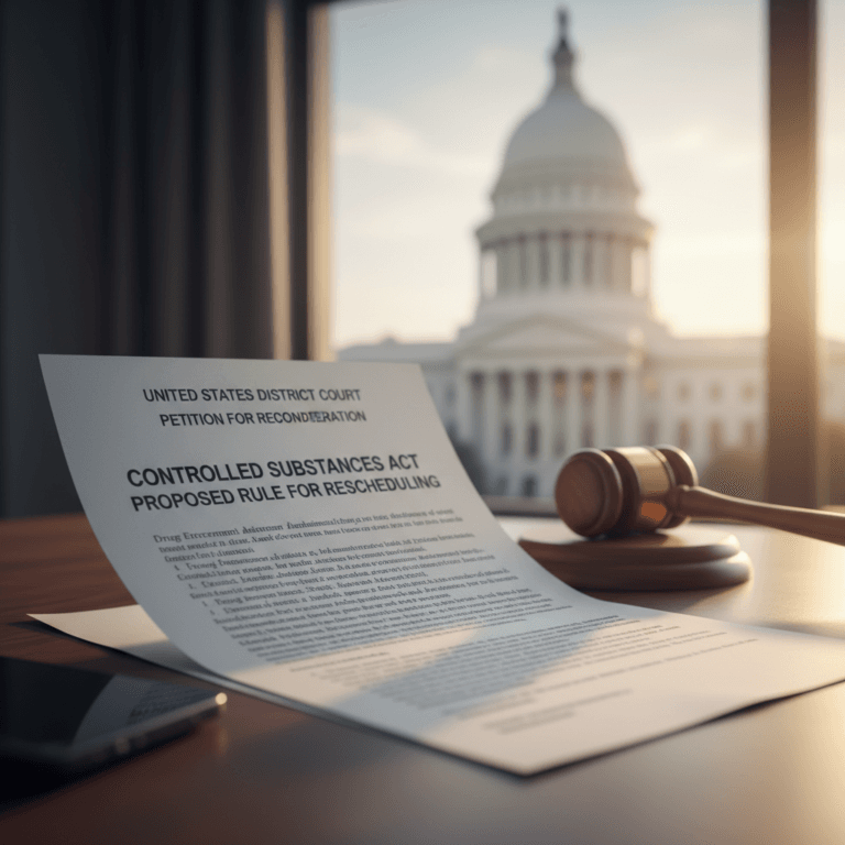 Federal Cannabis Rescheduling Challenged in Lawsuit
