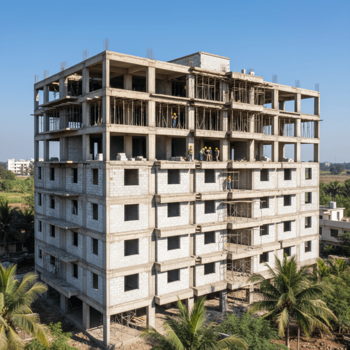 Hempcrete Care Home Project in India Nears Completion