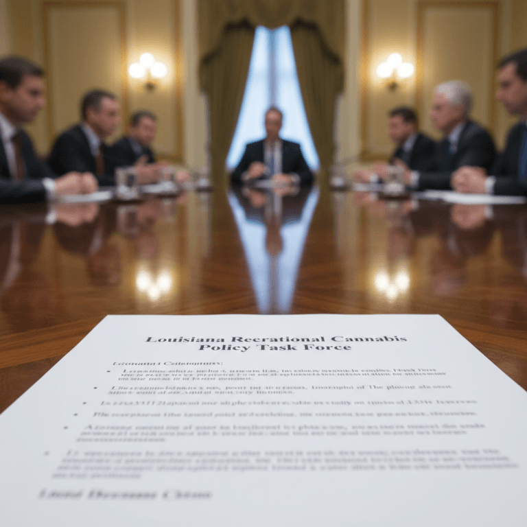 Louisiana Cannabis Policy Evaluation Task Force Proposed