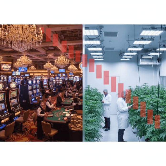 Nevada Cannabis Revenue Loss From Gaming Separation