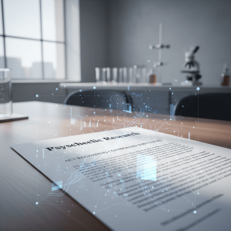 Psychedelic Research Codification: Lawmakers Push Permanent…